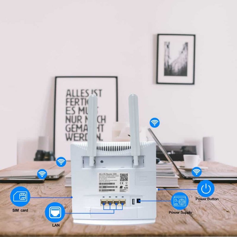 Strong 4GROUTER300V2 routeur cellulaire, passerelle et modem Routeur de réseau cellulaire