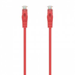 CABLE RED AISENS LATIGUILLO RJ45 LSZH CAT.6A UTP AWG24 1.5M ROJO