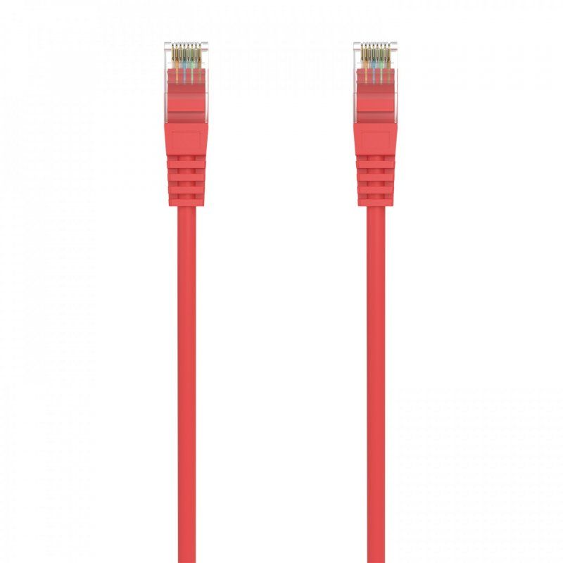 CABLE RED AISENS LATIGUILLO RJ45 LSZH CAT.6A UTP AWG24 2.0M ROJO