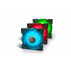 VENTILADOR CAJA NOX HUMMER H-SYNC RGB 120MM PACK 3