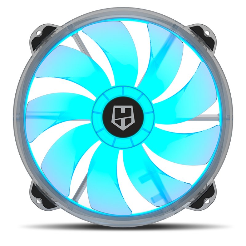 NOX X200-FAN Boitier PC Ventilateur 20 cm Translucide 1 pièce(s)