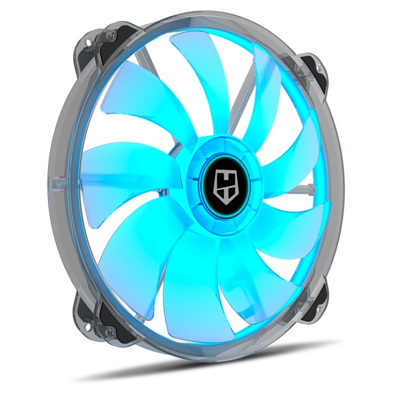 NOX X200-FAN Boitier PC Ventilateur 20 cm Translucide 1 pièce(s)