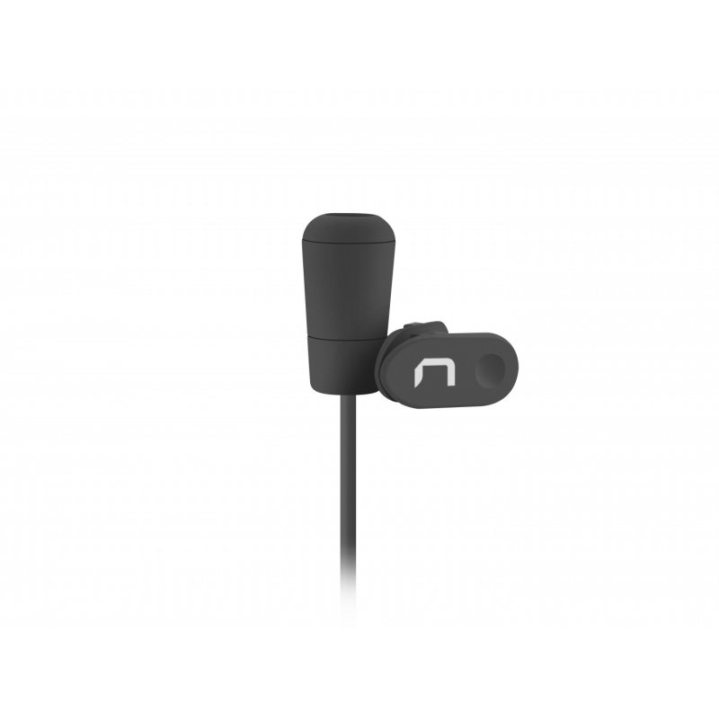 NATEC NMI-1351 microphone Black Clip-on microphone
