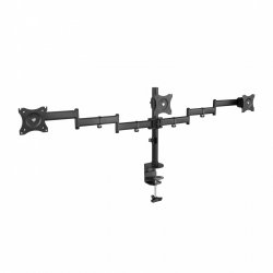 TooQ DB1327TN-B monitor mount / stand 68.6 cm (27") Black Desk