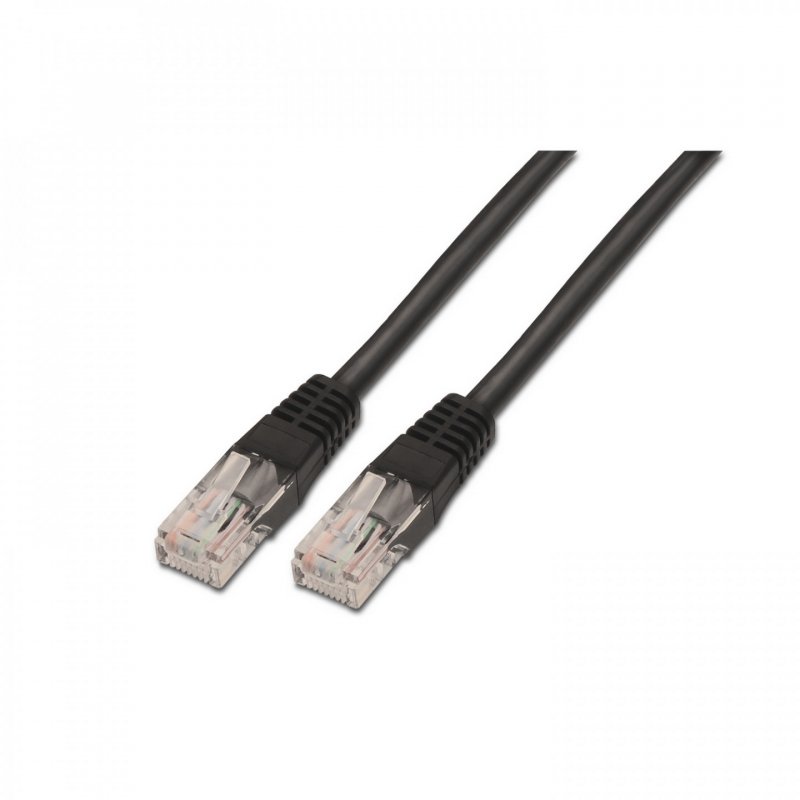 AISENS A135-0260 câble de réseau Noir 3 m Cat6 U/UTP (UTP)