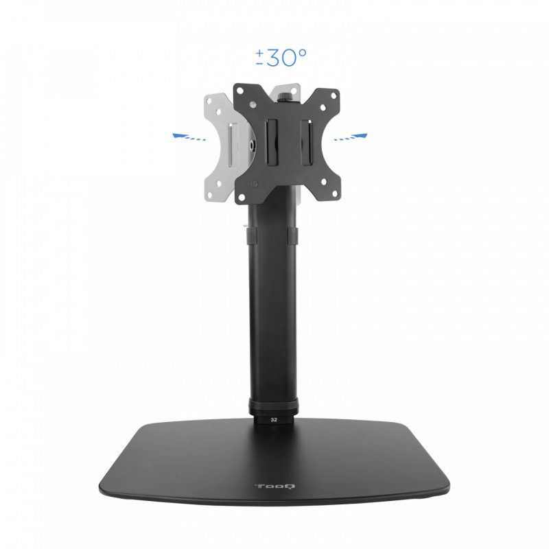 TooQ DB1127TN-B monitor mount / stand 68.6 cm (27") Black Desk