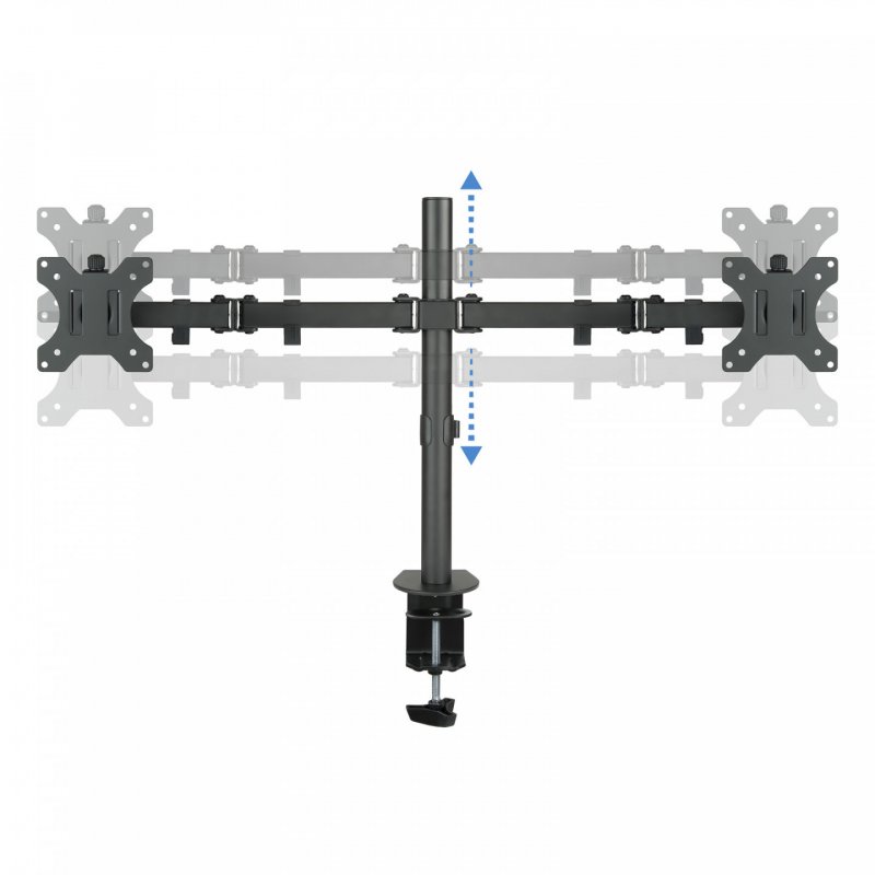 TooQ DB1232TN-B support d'écran plat pour bureau 81,3 cm (32") Noir