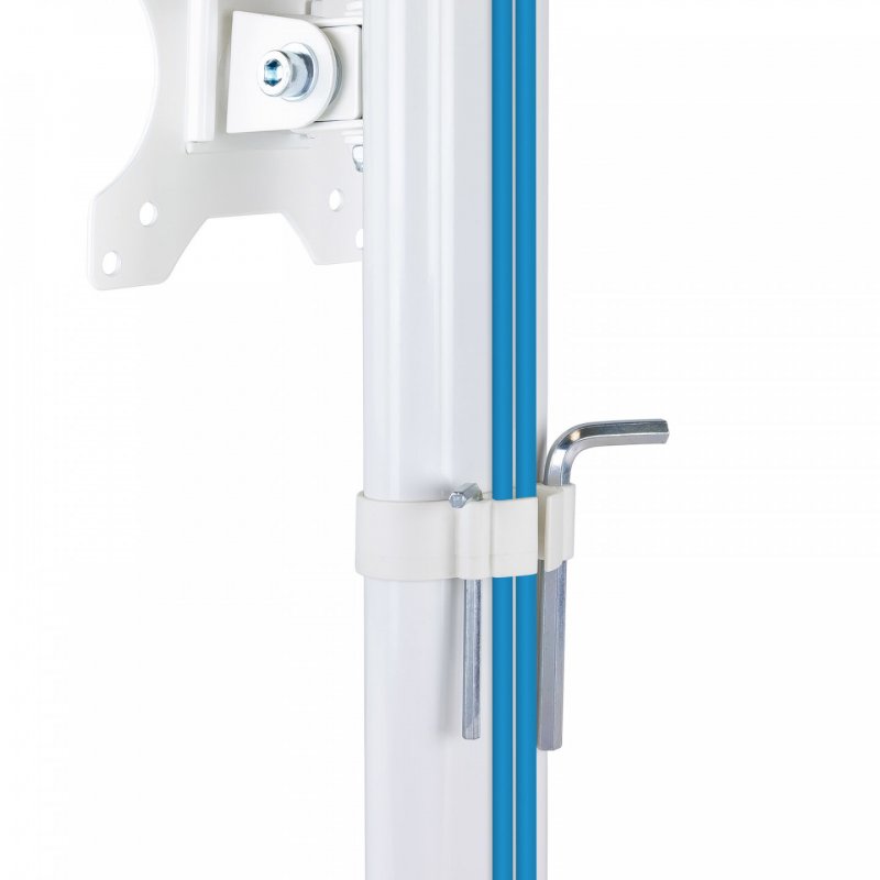 TooQ DB1127TN-W support d'écran plat pour bureau 68,6 cm (27") Blanc