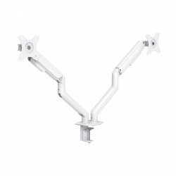 SOPORTE MESA TOOQ 2 PANTALLAS 17"-32" BLANCO