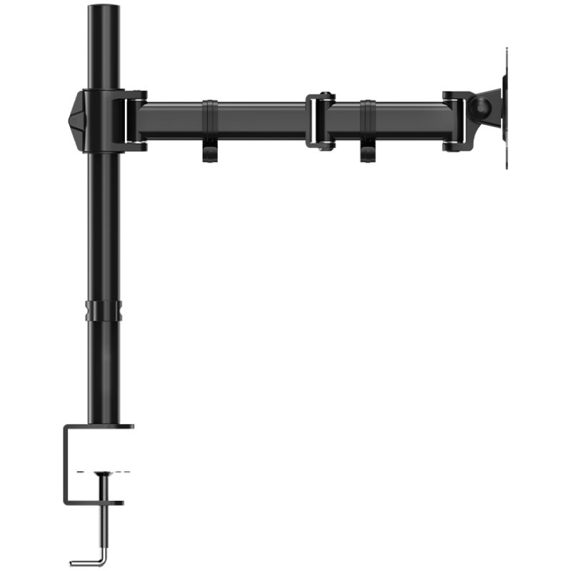 NOX NXLITESNGLSTAND monitor mount / stand 68.6 cm (27") Black Desk