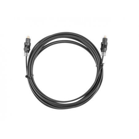 Lanberg CA-TOSL-10CC-0020-BK fibre optic cable 2 m TOSLINK Black