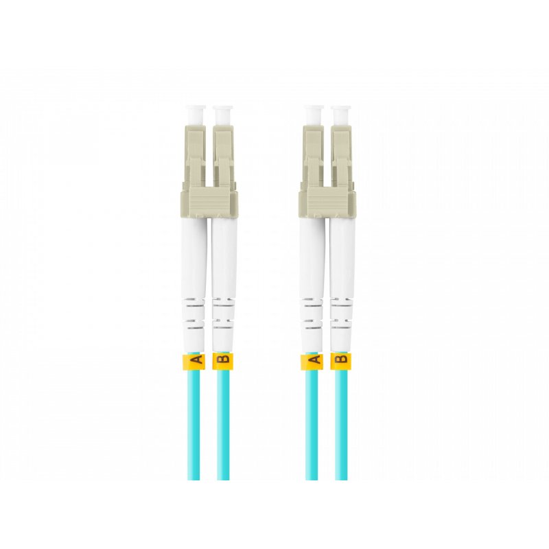 LATIGUILLO FIBRA 5M LANBERG MULTI LC/UPC-LC/UPC DUPLEX OM3 50/125 LSZH AZUL
