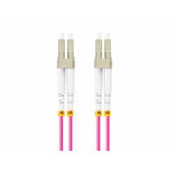 Lanberg FO-LULU-MD41-0010-VT câble de fibre optique 1 m LC OM4 Violet