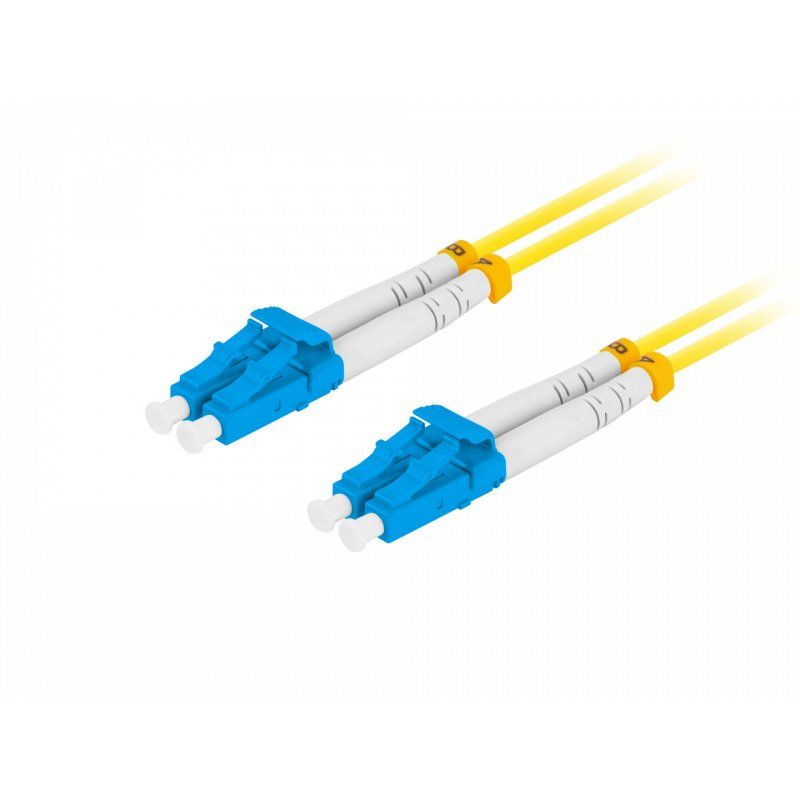 Lanberg FO-LULU-SD11-0020-YE fibre optic cable 2 m LC G.657.A1 Yellow