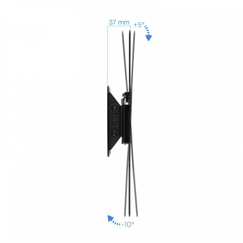 SOPORTE PARED TOOQ LP1342T-B 23-42" NEGRO