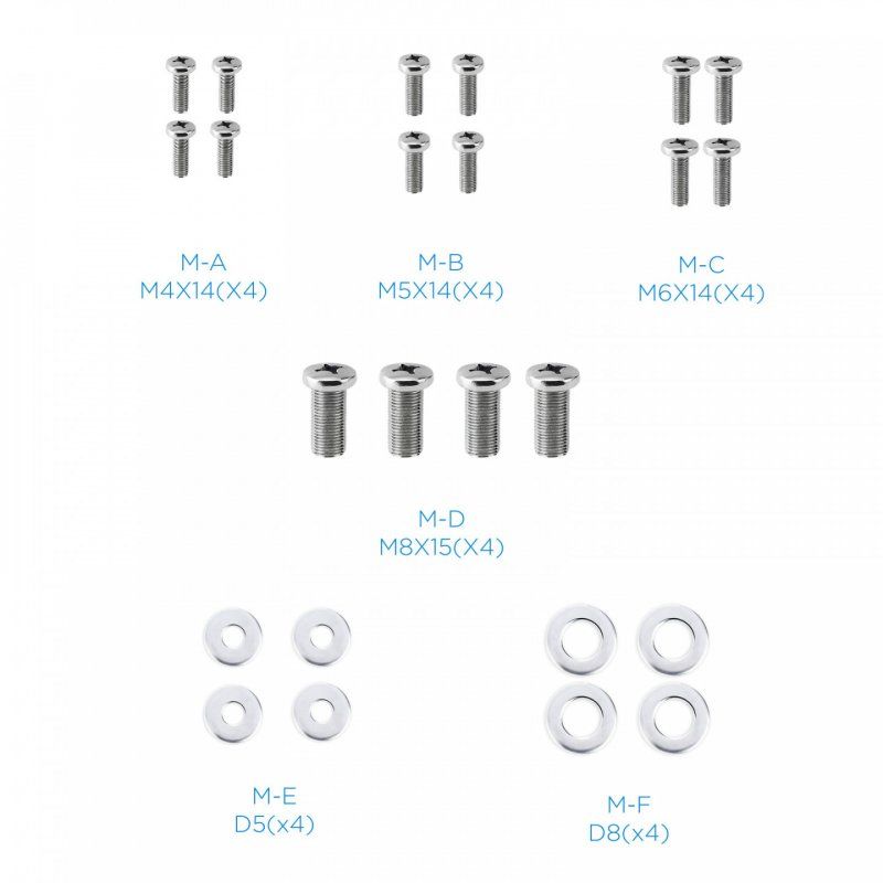 TooQ LP1080F-B support pour téléviseur 2,03 m (80") Noir