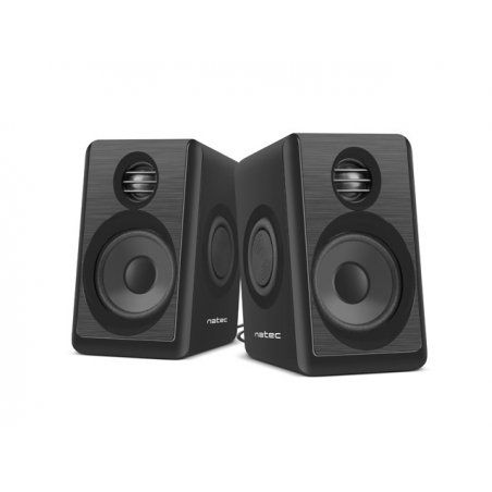 NATEC LYNX haut-parleur 2-voies Noir Avec fil 6 W