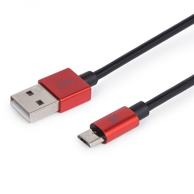 Maillon Technologique Premium MTPMUR241 USB cable 1 m USB 2.0 USB A Micro-USB B Red
