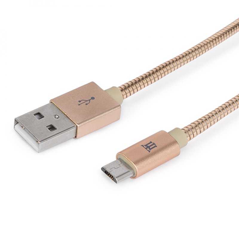 Maillon Technologique Premium MTPMUMG241 USB cable 1 m USB 2.0 USB A Micro-USB B Gold