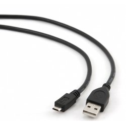 Gembird CCP-MUSB2-AMBM-10 USB cable 3 m USB 2.0 Micro-USB B USB A Black