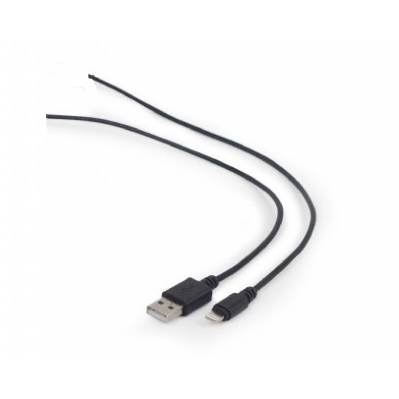Gembird CC-USB2-AMLM-1M câble Lightning Noir