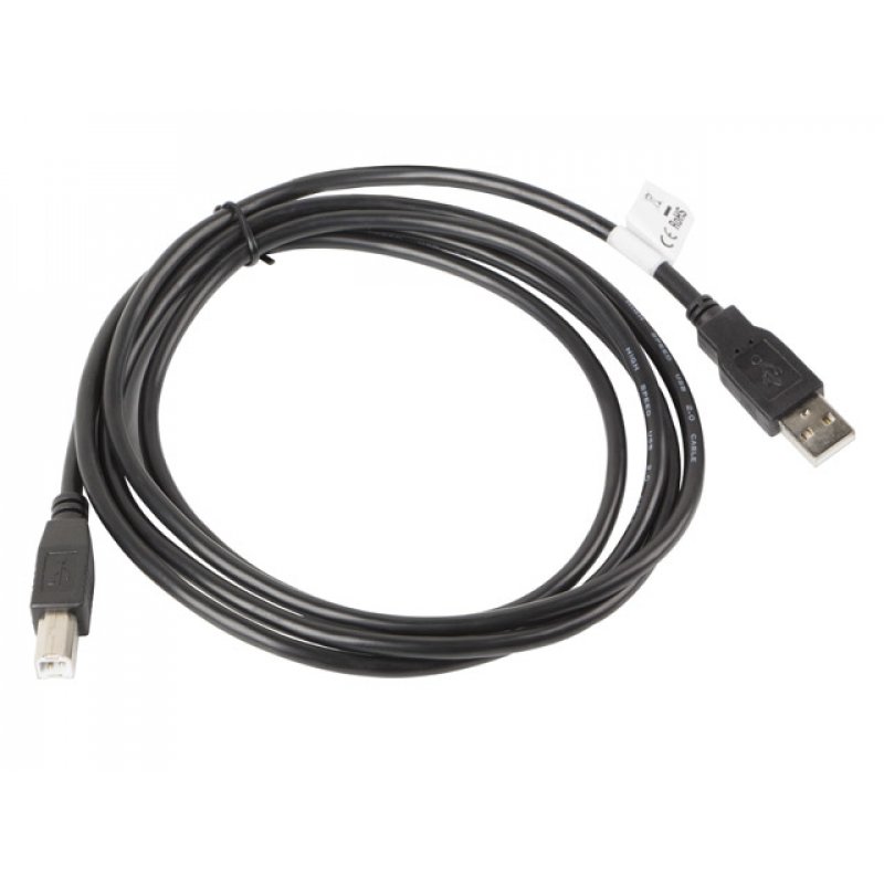 CABLE IMPRESORA LANBERG USB MACHO/USB MACHO 1.8M NEGRO