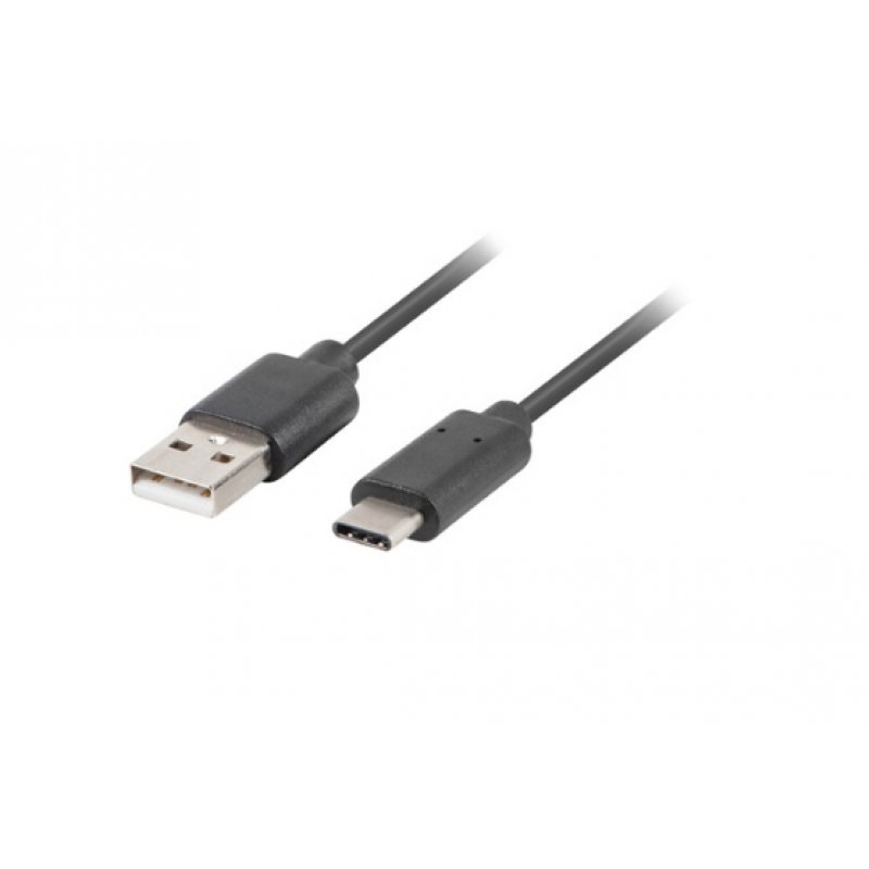 Lanberg CA-USBO-20CU-0005-BK câble USB 0,5 m USB 2.0 USB C USB A Noir