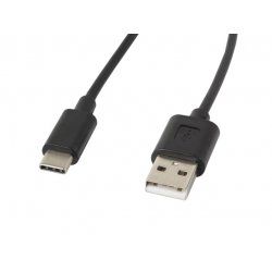 STOCKJBE1 - Lanberg CA-USBO-10CC-0018-BK câble USB 1,8 m USB 2.0 USB A USB C Noir