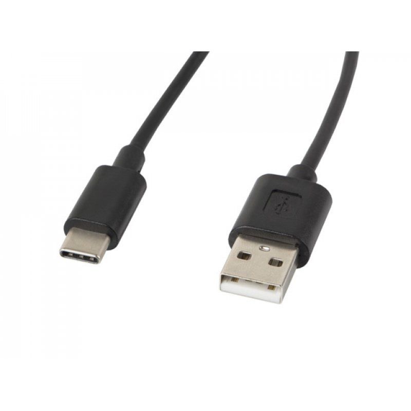 STOCKJBE1 - Lanberg CA-USBO-10CC-0018-BK câble USB 1,8 m USB 2.0 USB A USB C Noir