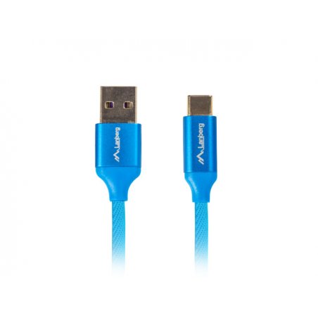 Lanberg CA-USBO-22CU-0018-BL USB cable 1.8 m USB 2.0 USB A USB C Blue