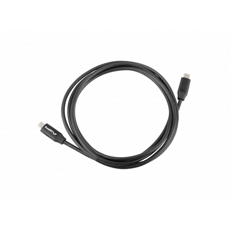CABLE USB LANBERG 2.0 MACHO/USB C MACHO QUICK CHARGE 4.0 1.8M NEGRO