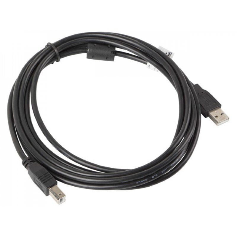 CABLE LANBERG IMPRESORA USB MACHO A USB MACHO FERRITA NEGRO 3 M