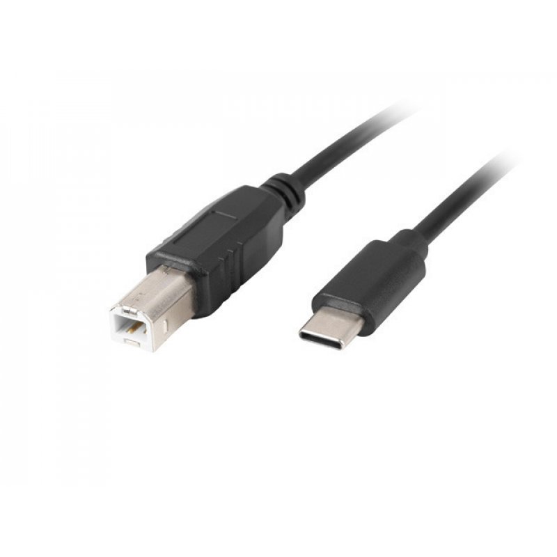 Lanberg CA-USBA-14CC-0018-BK USB cable 1.8 m USB 2.0 USB B USB C Black