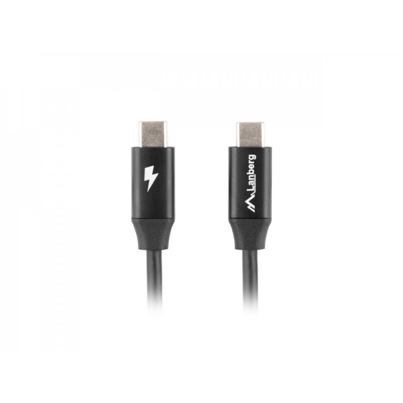 Lanberg CA-CMCM-40CU-0005-BK USB cable 0.5 m USB 2.0 USB C Black