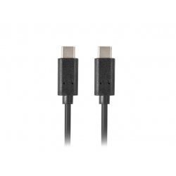 Lanberg CA-CMCM-31CU-0018-BK câble USB 1,8 m USB 3.2 Gen 1 (3.1 Gen 1) USB C Noir