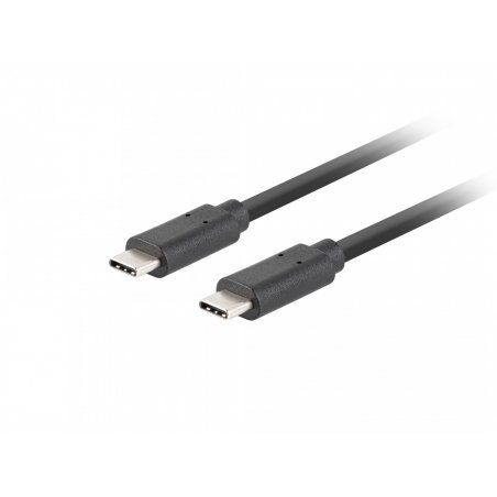 Lanberg CA-CMCM-32CU-0005-BK USB cable 0.5 m USB 3.2 Gen 2 (3.1 Gen 2) USB C Black