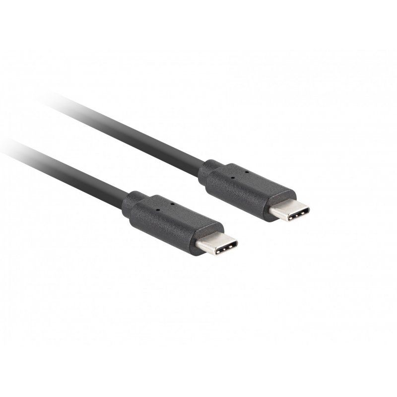 Lanberg CA-CMCM-32CU-0005-BK USB cable 0.5 m USB 3.2 Gen 2 (3.1 Gen 2) USB C Black