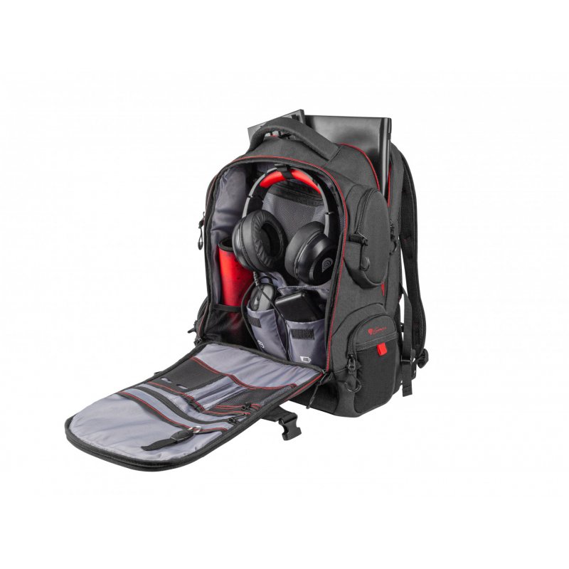 GENESIS Pallad 550 43.9 cm (17.3") Backpack Black, Red