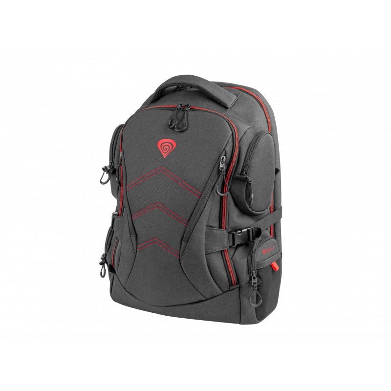 GENESIS Pallad 550 43.9 cm (17.3") Backpack Black, Red