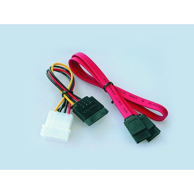 Gembird CC-SATA-DATA-XL câble SATA 1 m Rouge