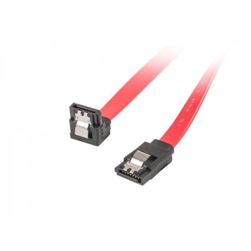 Lanberg CA-SASA-13CU-0050-R SATA cable 0.5 m SATA 7-pin Red