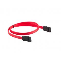 Lanberg CA-SASA-10CU-0050-R SATA cable 0.5 m SATA 7-pin Red