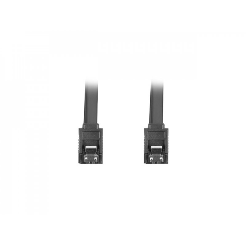Lanberg CA-SASA-14CU-0050-BK SATA cable 0.5 m SATA 7-pin Black