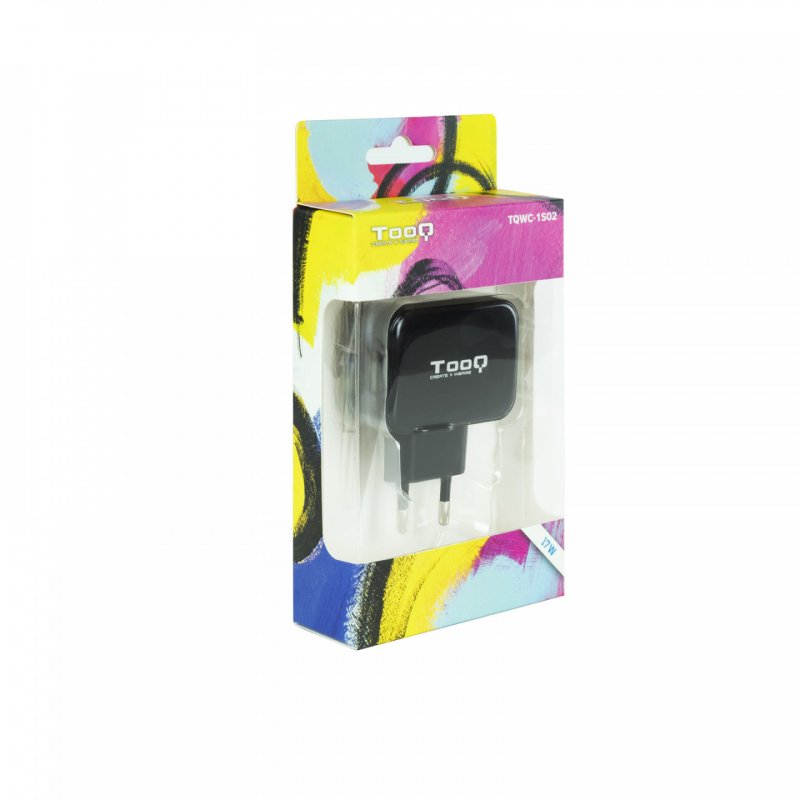 TooQ TQWC-1S02 mobile device charger GPS, MP3, MP4, Mobile phone, Portable gaming console, Smartphone, Tablet Black AC