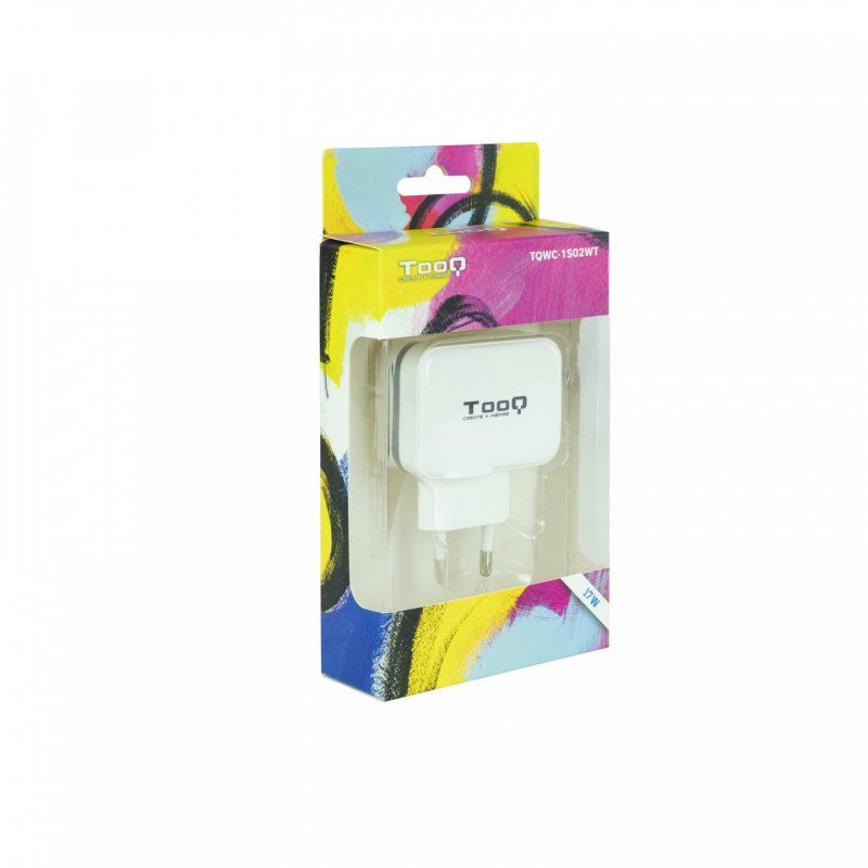 TooQ TQWC-1S02WT mobile device charger GPS, MP3, MP4, Mobile phone, Portable gaming console, Smartphone, Tablet White