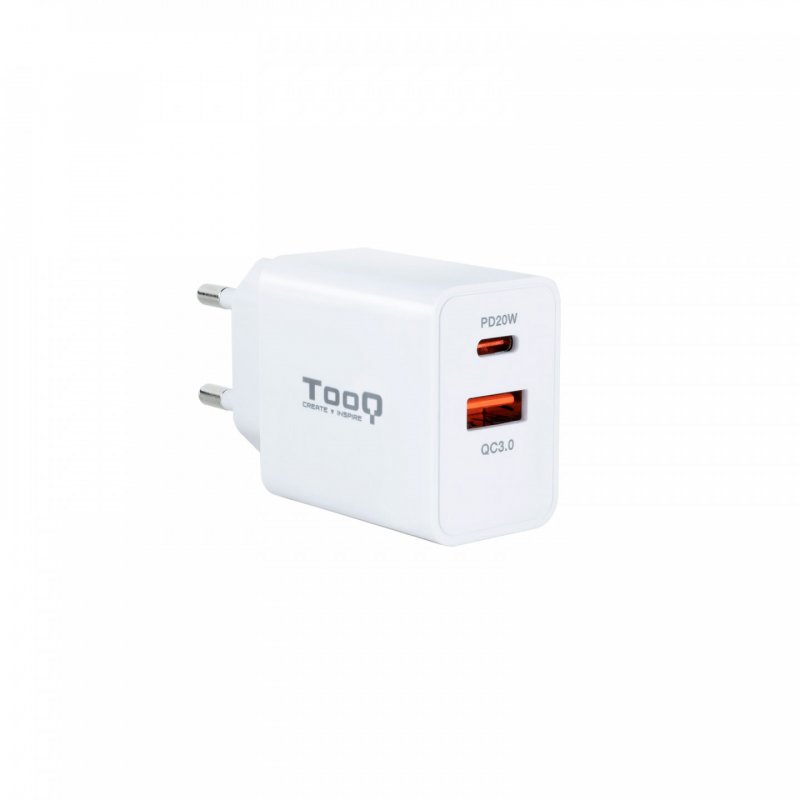 TooQ TQWC-2SC04WT mobile device charger Universal White AC Fast charging Indoor