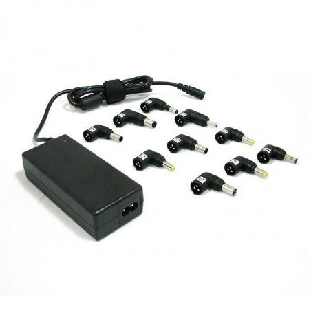 Leotec LENCSHOME10 mobile device charger Laptop Black AC Indoor