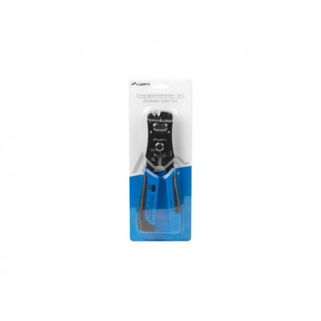 Lanberg NT-0203 cable crimper Crimping tool Black, Blue