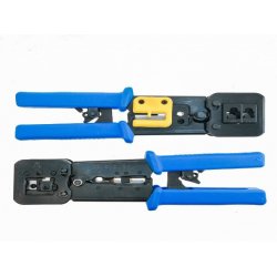 Lanberg NT-0204 cable crimper Crimping tool Black, Blue