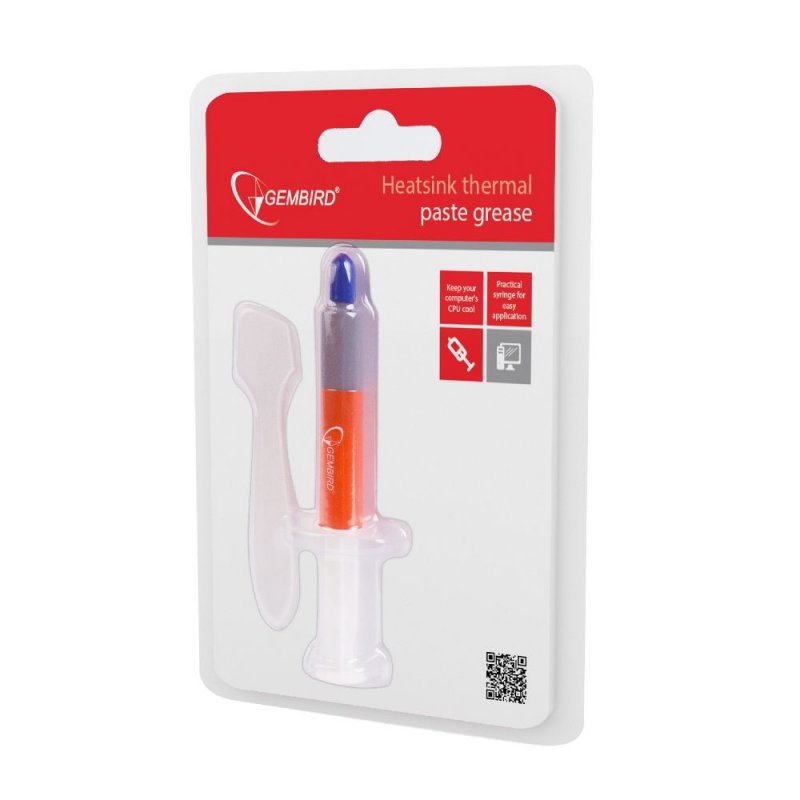 Gembird TG-G3.0-01 combiné de dissipateurs thermiques 4,5 W/m·K 3 g